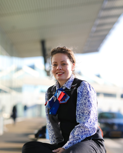 Sascha Koekkoek ging aan het werk op Schiphol met een IPS-traject